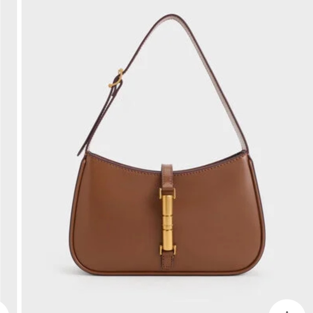 Charles & Keith Cesia Brown Bag in EUC!